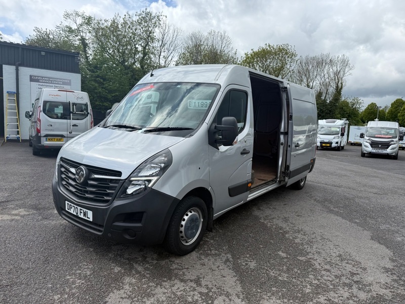 Vauxhall Movano L3h2 F3500 73000 Miles DP70FWL Silver #3