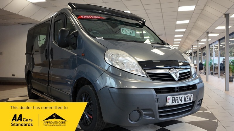Vauxhall Vivaro Combi Cdti 6 Seater Grey