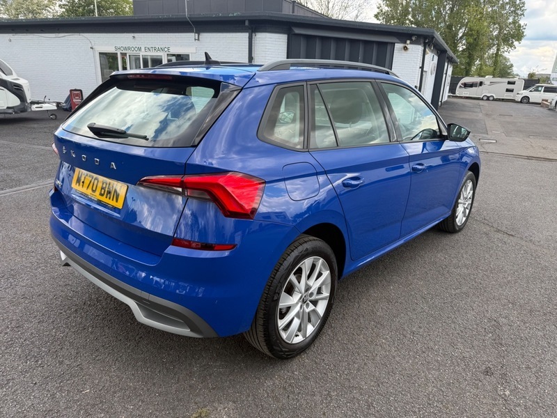 Skoda Kamiq Se Tsi 70 Plate MT70BWN Blue #6
