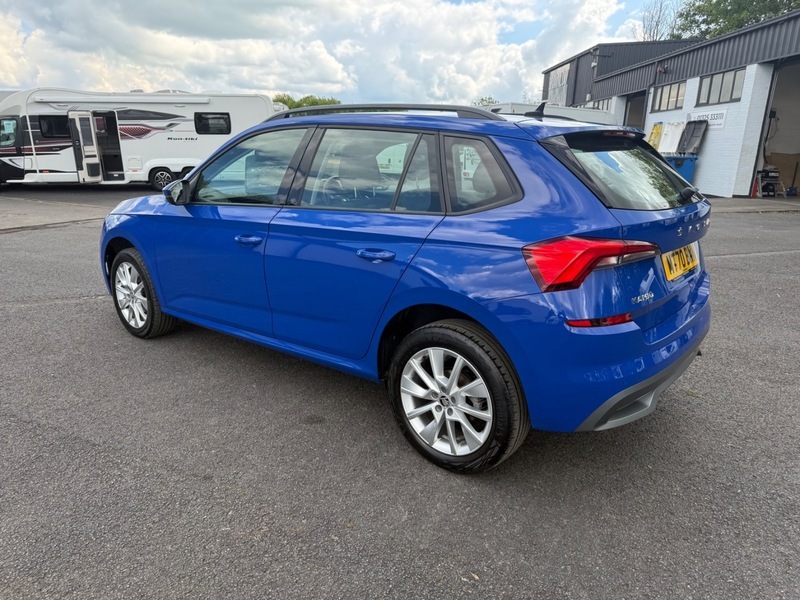 Skoda Kamiq Se Tsi 70 Plate MT70BWN Blue #4