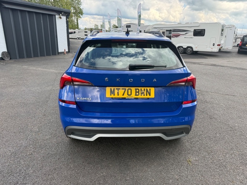 Skoda Kamiq Se Tsi 70 Plate MT70BWN Blue #5