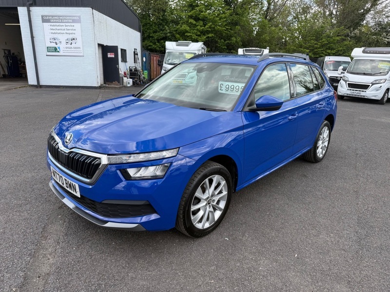 Skoda Kamiq Se Tsi 70 Plate MT70BWN Blue #3