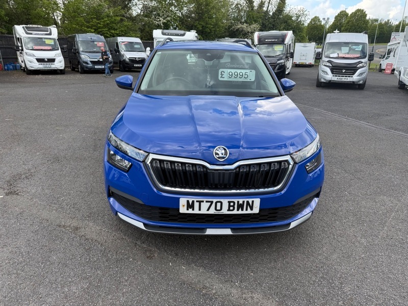 Skoda Kamiq Se Tsi 70 Plate MT70BWN Blue #2