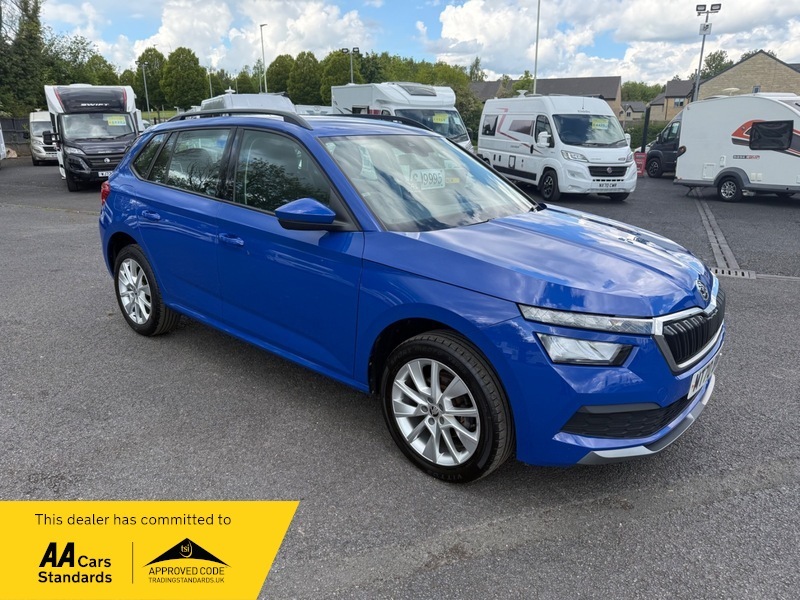 Skoda Kamiq Se Tsi 70 Plate Blue