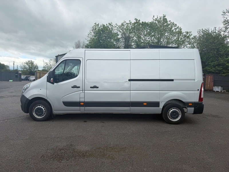 Vauxhall Movano L3h2 F3500 70 Plate DP70EAW Silver #4