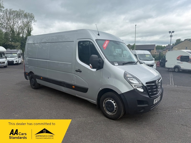 Vauxhall Movano L3h2 F3500 70 Plate Silver