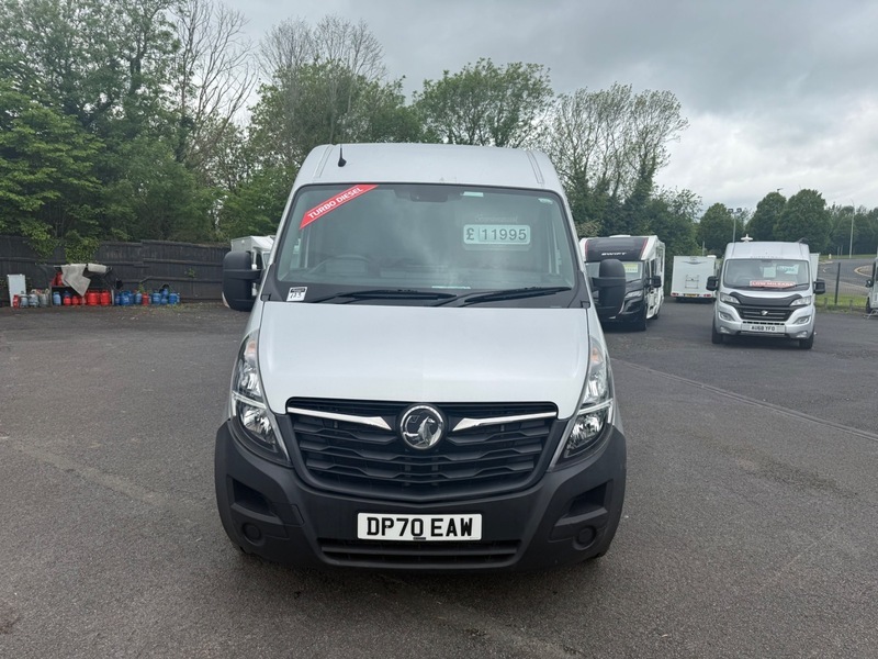 Vauxhall Movano L3h2 F3500 70 Plate DP70EAW Silver #2