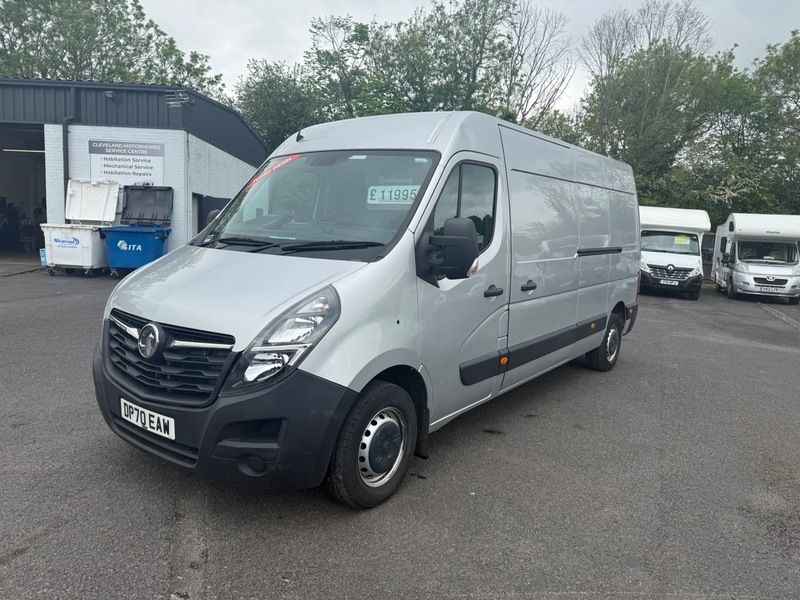 Vauxhall Movano L3h2 F3500 70 Plate DP70EAW Silver #3