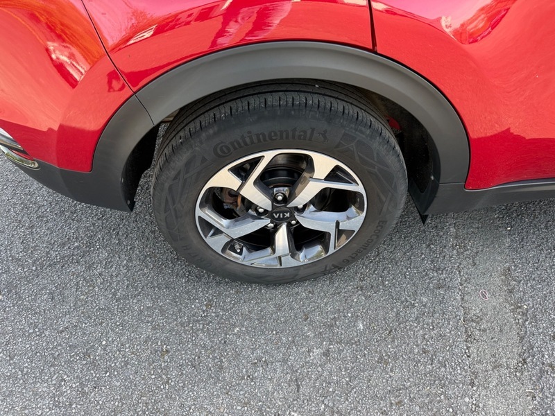 Kia Sportage 2 Isg 21 Plate YA21JBU Red #5