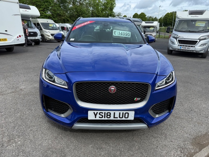 Jaguar F-Pace I V6 S Awd YS18LUO Blue #2