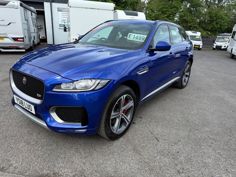 Jaguar F-Pace I V6 S Awd YS18LUO Blue #3