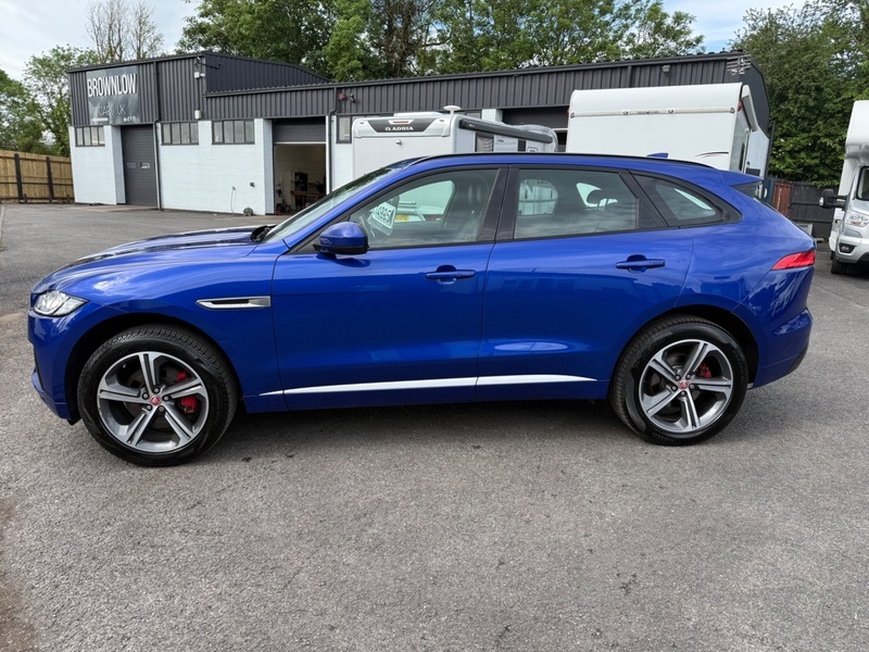 Jaguar F-Pace I V6 S Awd YS18LUO Blue #4