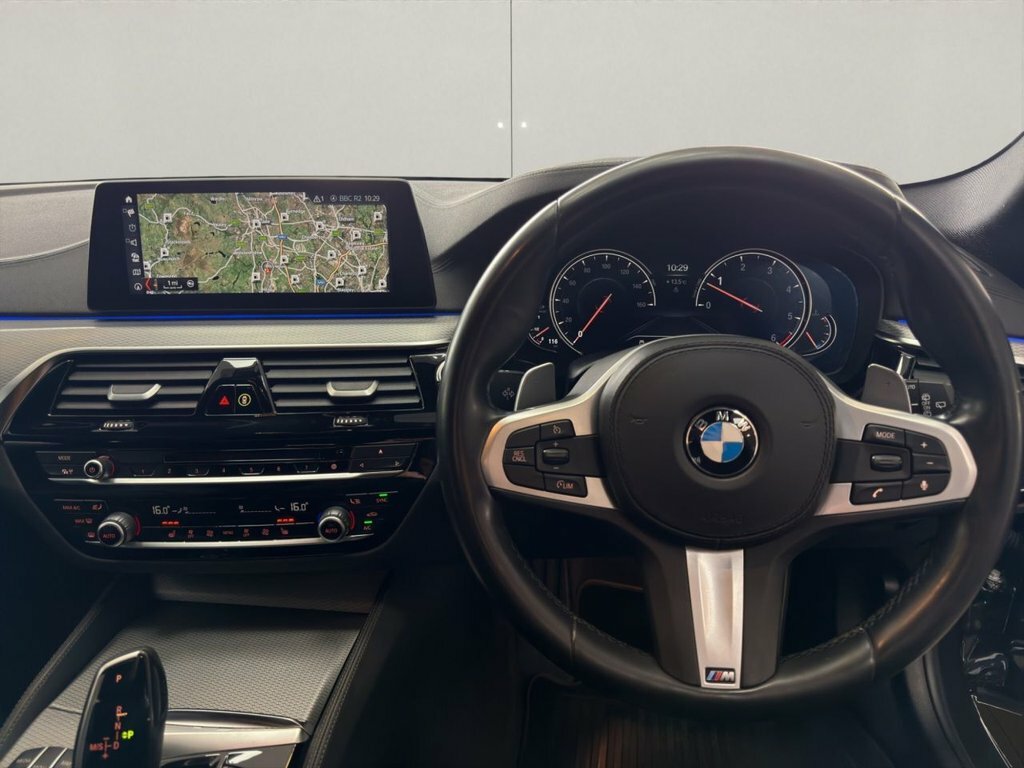 BMW 5 Series 3L M Sport EU68YLR Grey #3
