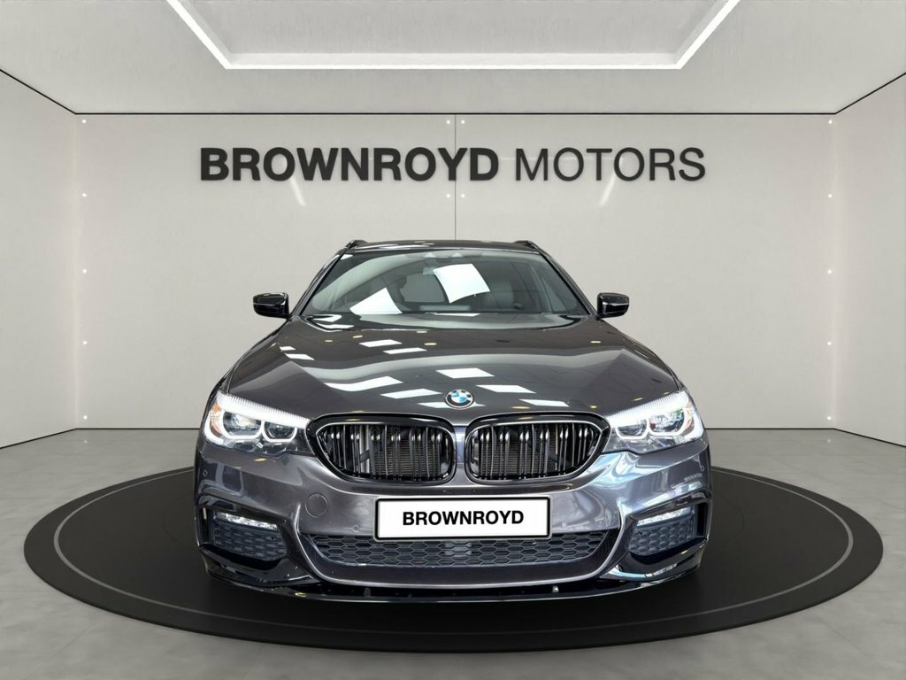 BMW 5 Series 3L M Sport EU68YLR Grey #4