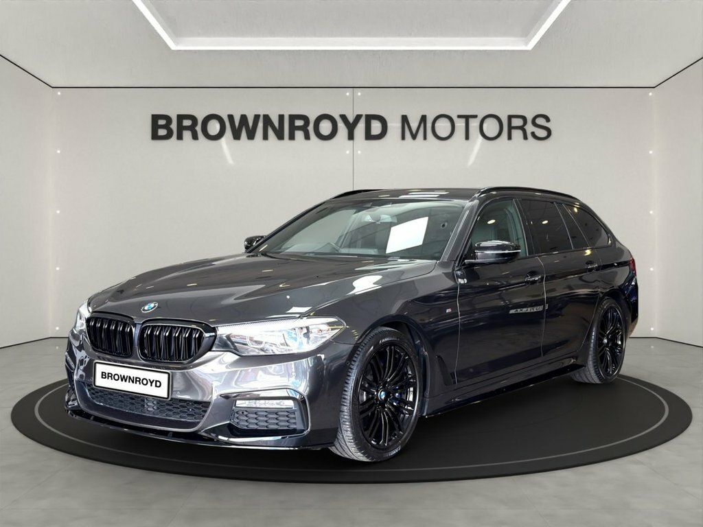 BMW 5 Series 3L M Sport EU68YLR Grey #2