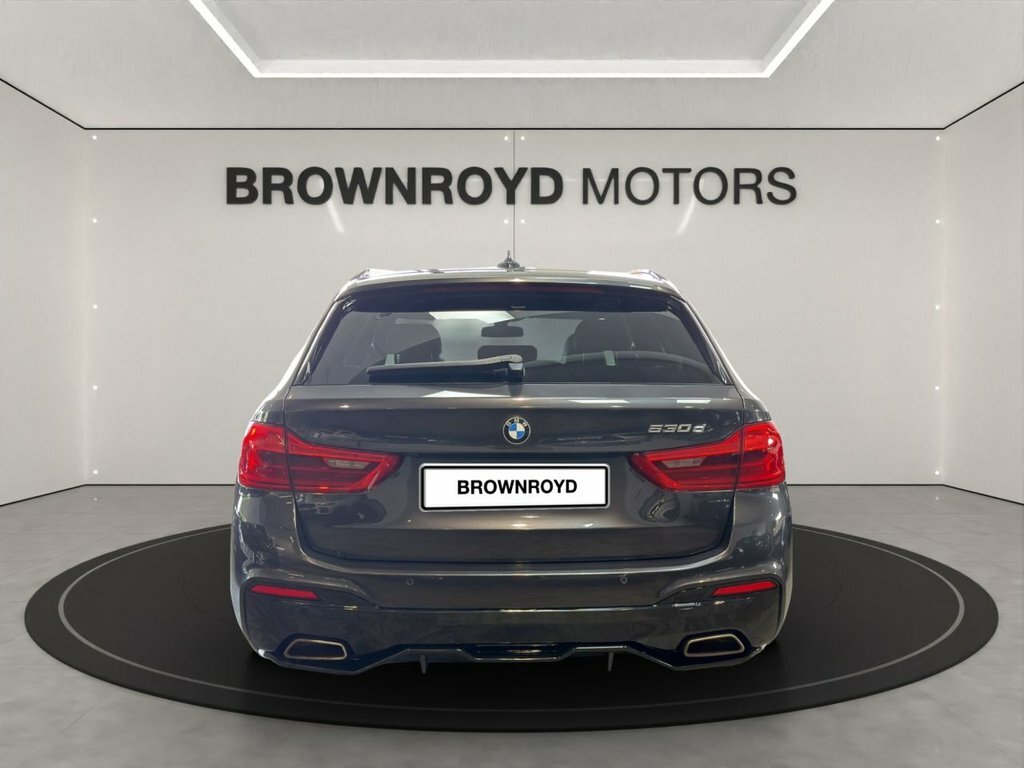 BMW 5 Series 3L M Sport EU68YLR Grey #6