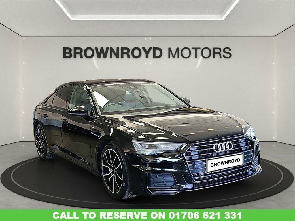 Audi A6 Saloon 2L S Line GY72CUW Black