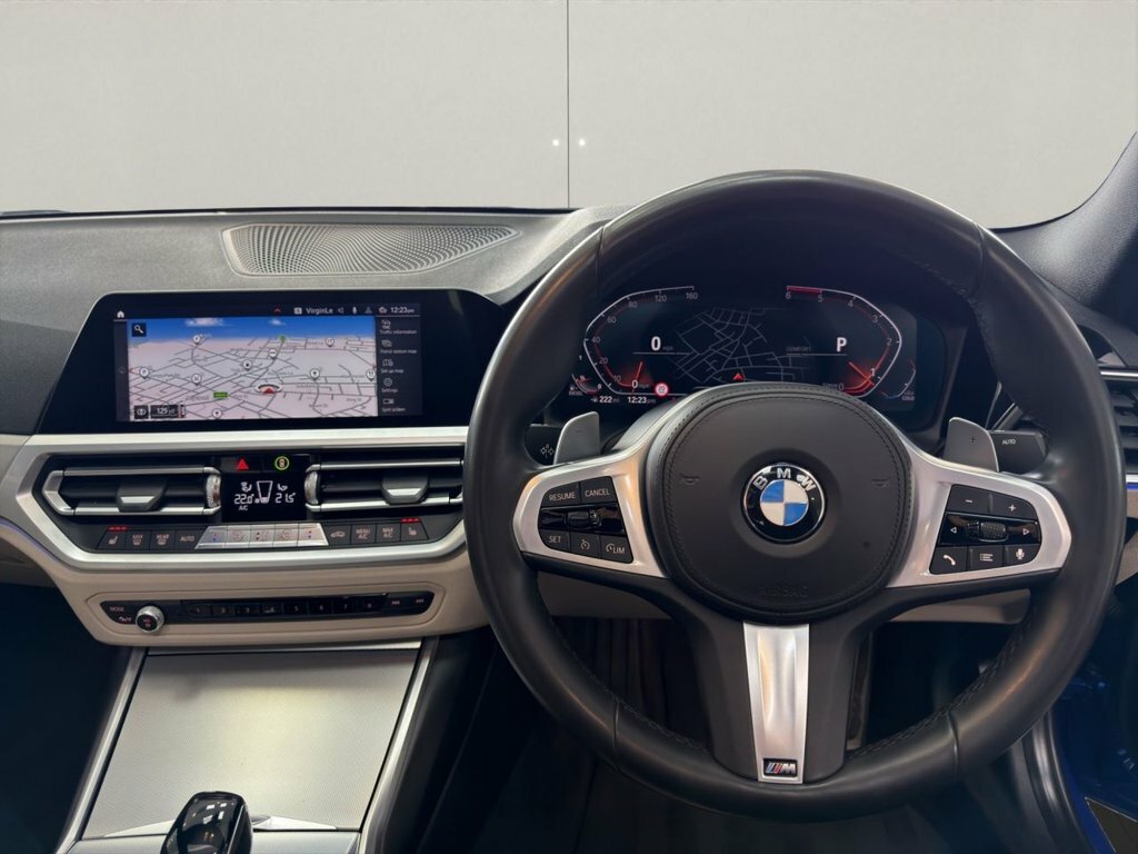 BMW 3 Series 2L M Sport HN69VUE Blue #3