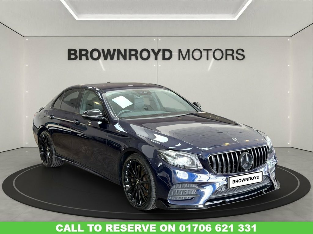 Mercedes-Benz E Class 2L Amg Line Night Edition YM69DLJ Blue