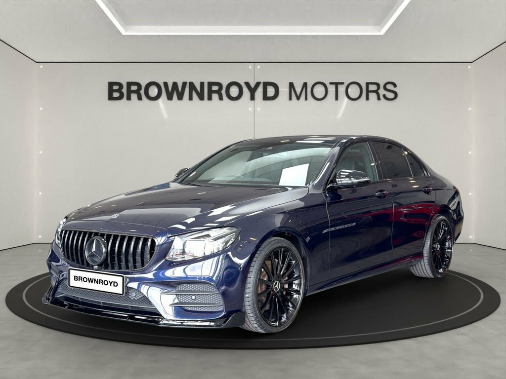 Mercedes-Benz E Class 2L Amg Line Night Edition YM69DLJ Blue #2