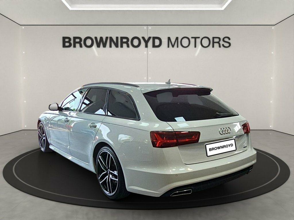 Audi A6 Avant 2L Black Edition VN67AHX White #5