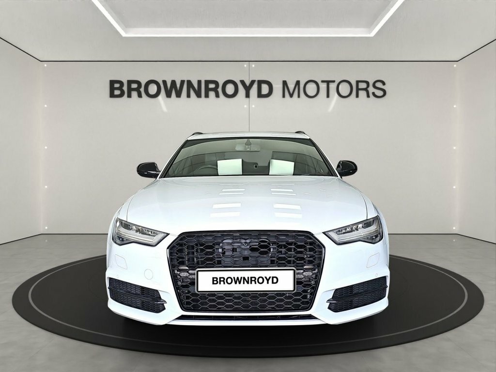 Audi A6 Avant 2L Black Edition VN67AHX White #3