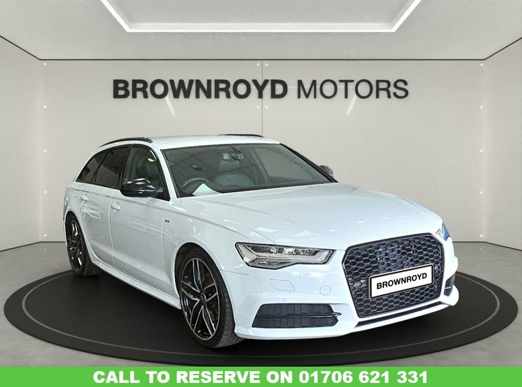 Audi A6 Avant 2L Black Edition White
