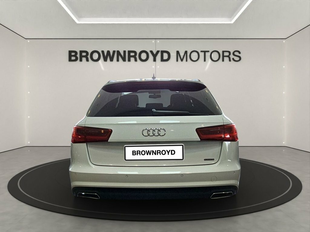 Audi A6 Avant 2L Black Edition VN67AHX White #4