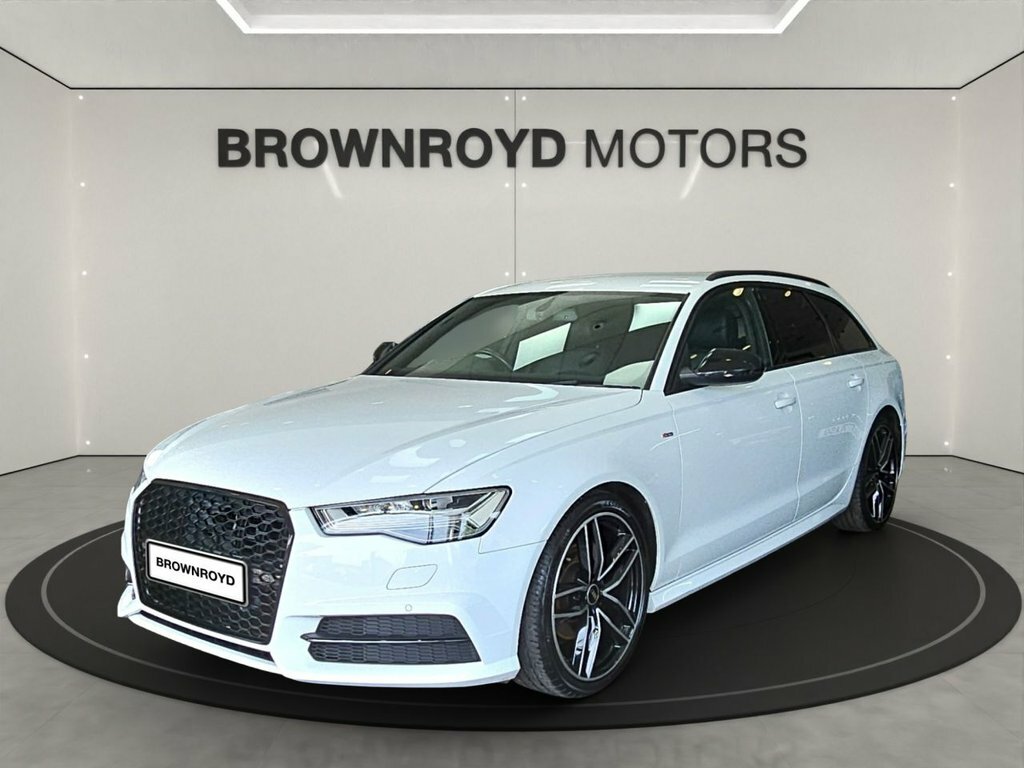 Audi A6 Avant 2L Black Edition VN67AHX White #2