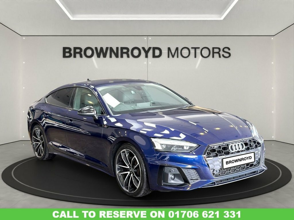 Audi A5 2L S Line Blue