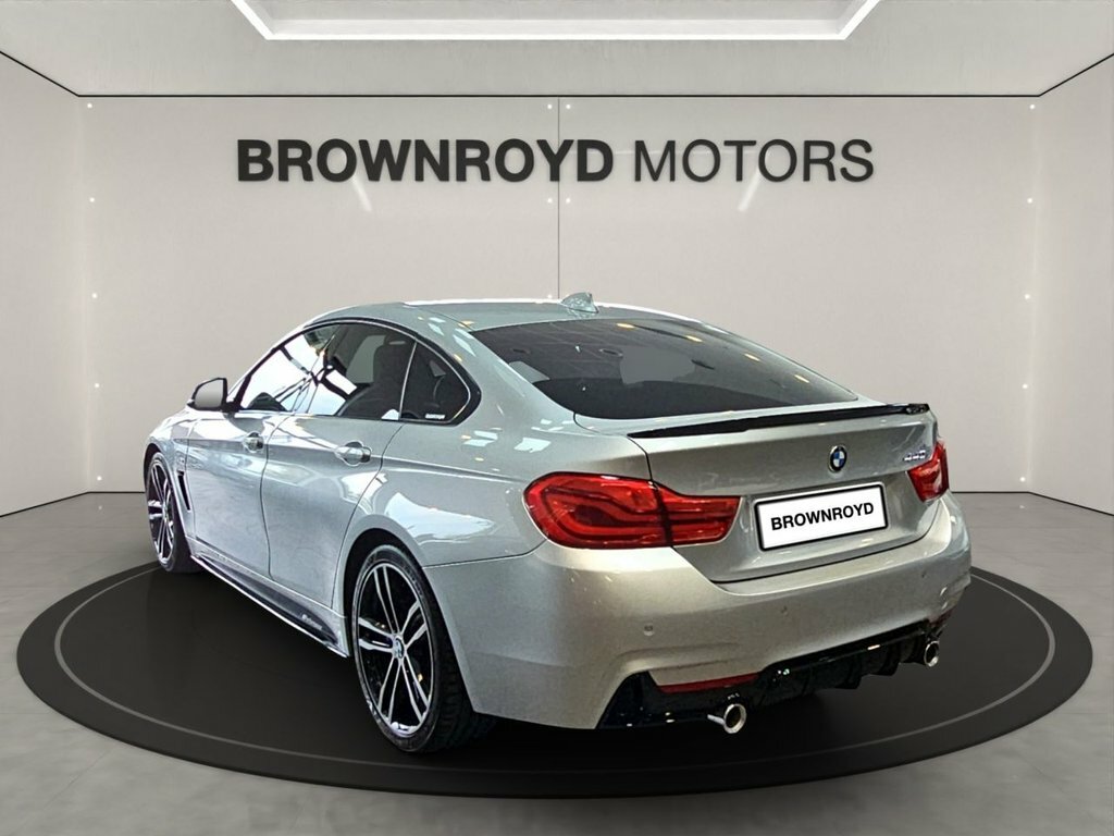BMW 4 Series Gran Coupe 3L M Sport VE68UPH Silver #5