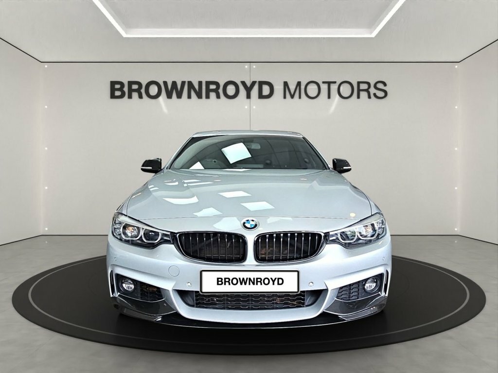 BMW 4 Series Gran Coupe 3L M Sport VE68UPH Silver #3