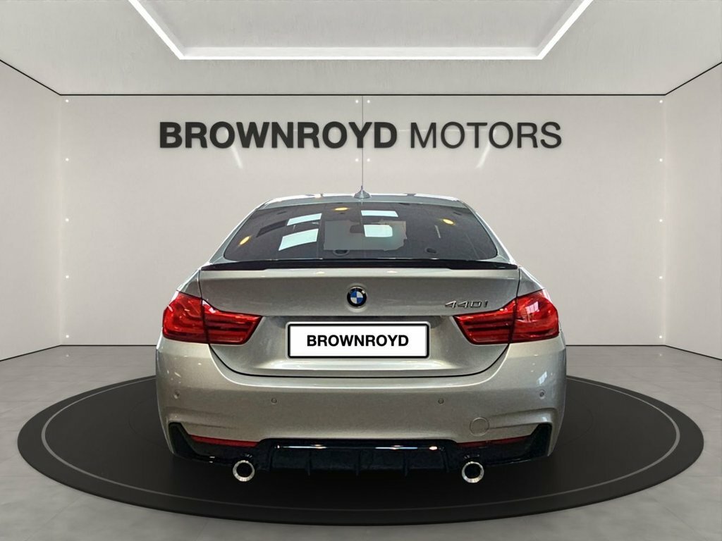BMW 4 Series Gran Coupe 3L M Sport VE68UPH Silver #4