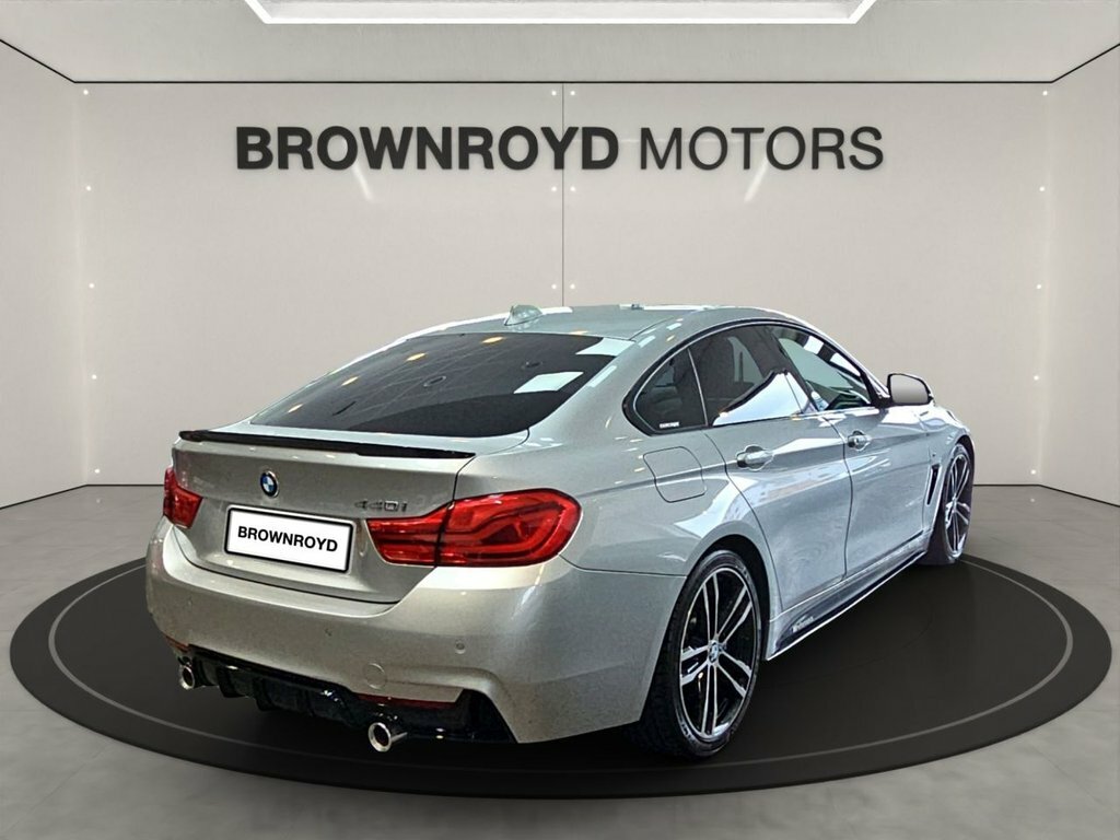 BMW 4 Series Gran Coupe 3L M Sport VE68UPH Silver #6