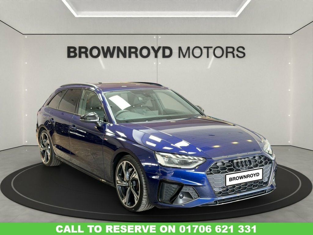 Audi A4 Avant 2L Black Edition Blue
