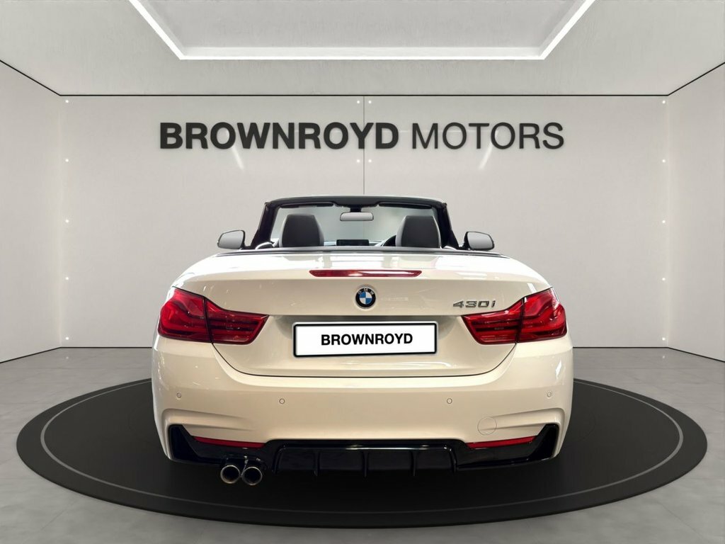 BMW 4 Series 2L M Sport HT18VLJ White #4