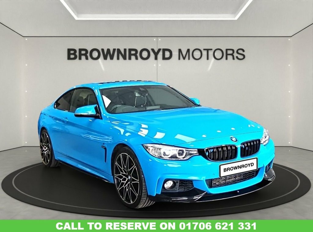 BMW 4 Series Gran Coupe 3L M Sport Blue