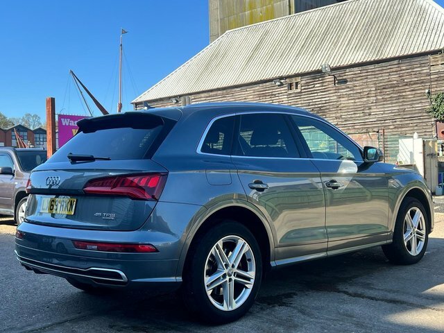 Audi Q5 2.0 Tfsi 45 S Line S Tronic Quattro Euro 6 S S 5 LX69RKN Grey #3