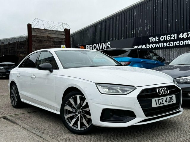 Audi A4 2.0 Tdi 30 Sport Edition S Tronic Euro 6 S S White