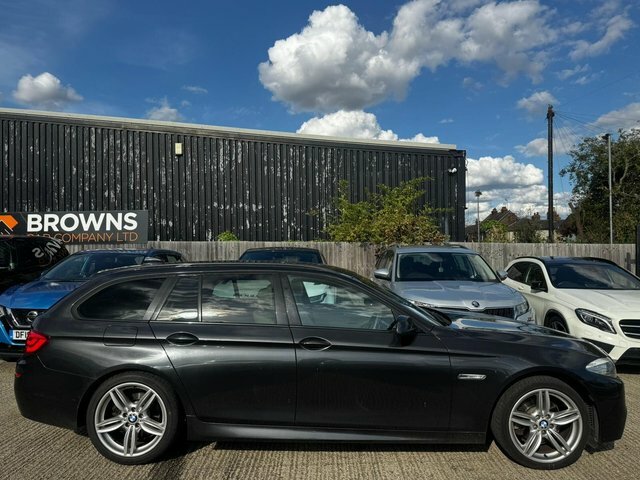 BMW 5 Series 2.0 520D M Sport Touring Steptronic Euro 5 S S 5 HD12PLX Brown #3