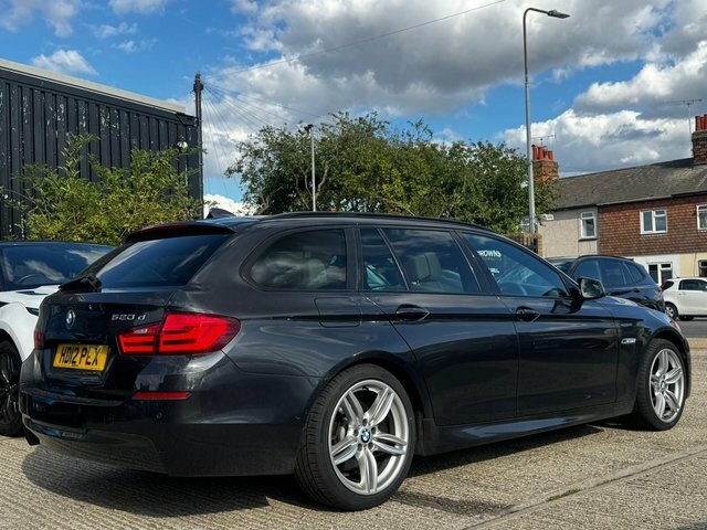 BMW 5 Series 2.0 520D M Sport Touring Steptronic Euro 5 S S 5 HD12PLX Brown #5