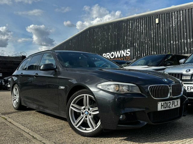 BMW 5 Series 2.0 520D M Sport Touring Steptronic Euro 5 S S 5 Brown