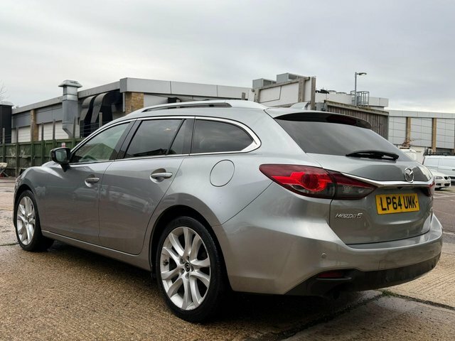 Mazda 6 2.2 Skyactiv-d Sport Nav Tourer Euro 6 S S LP64UMK Silver #5