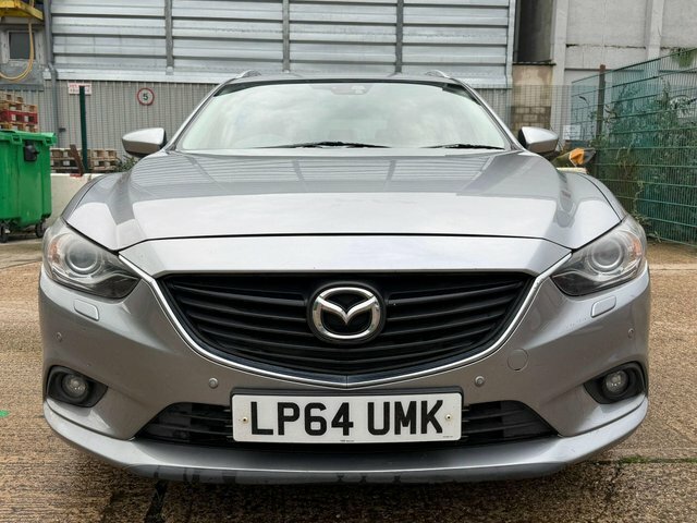 Mazda 6 2.2 Skyactiv-d Sport Nav Tourer Euro 6 S S LP64UMK Silver #2