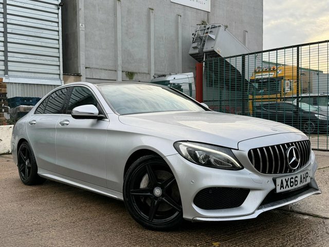 Mercedes-Benz C Class 2.1 C250d Amg Line Premium Plus G-tronic Euro 6 Silver