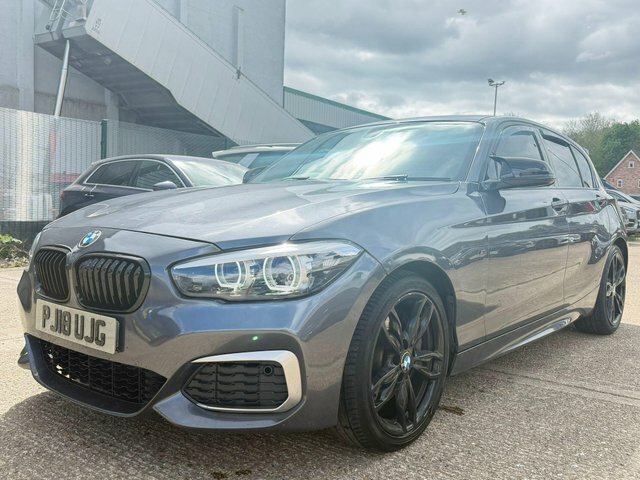 BMW 1 Series 3.0 M140i Shadow Edition Euro 6 S S PJ18UJG Grey #3