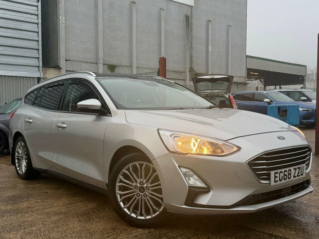 Ford Focus 1.5 Ecoblue Titanium X Euro 6 S S Silver