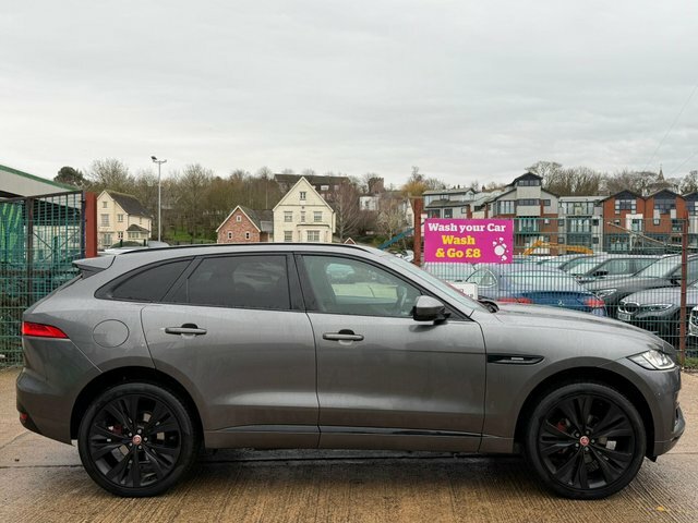 Jaguar F-Pace 2.0 D180 R-sport Awd Euro 6 S S OW17OGG Grey #3