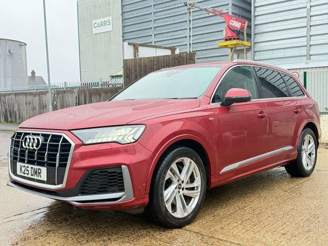 Audi Q7 3.0 Tdi V6 50 S Line Tiptronic Quattro Euro 6 S S K25DMR Red #5
