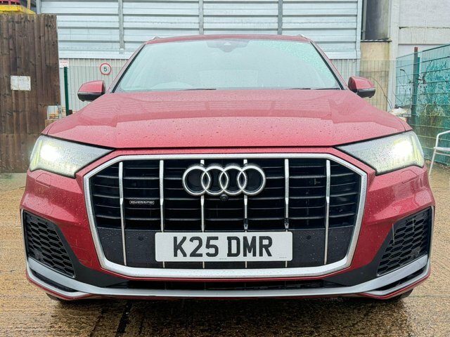 Audi Q7 3.0 Tdi V6 50 S Line Tiptronic Quattro Euro 6 S S K25DMR Red #3